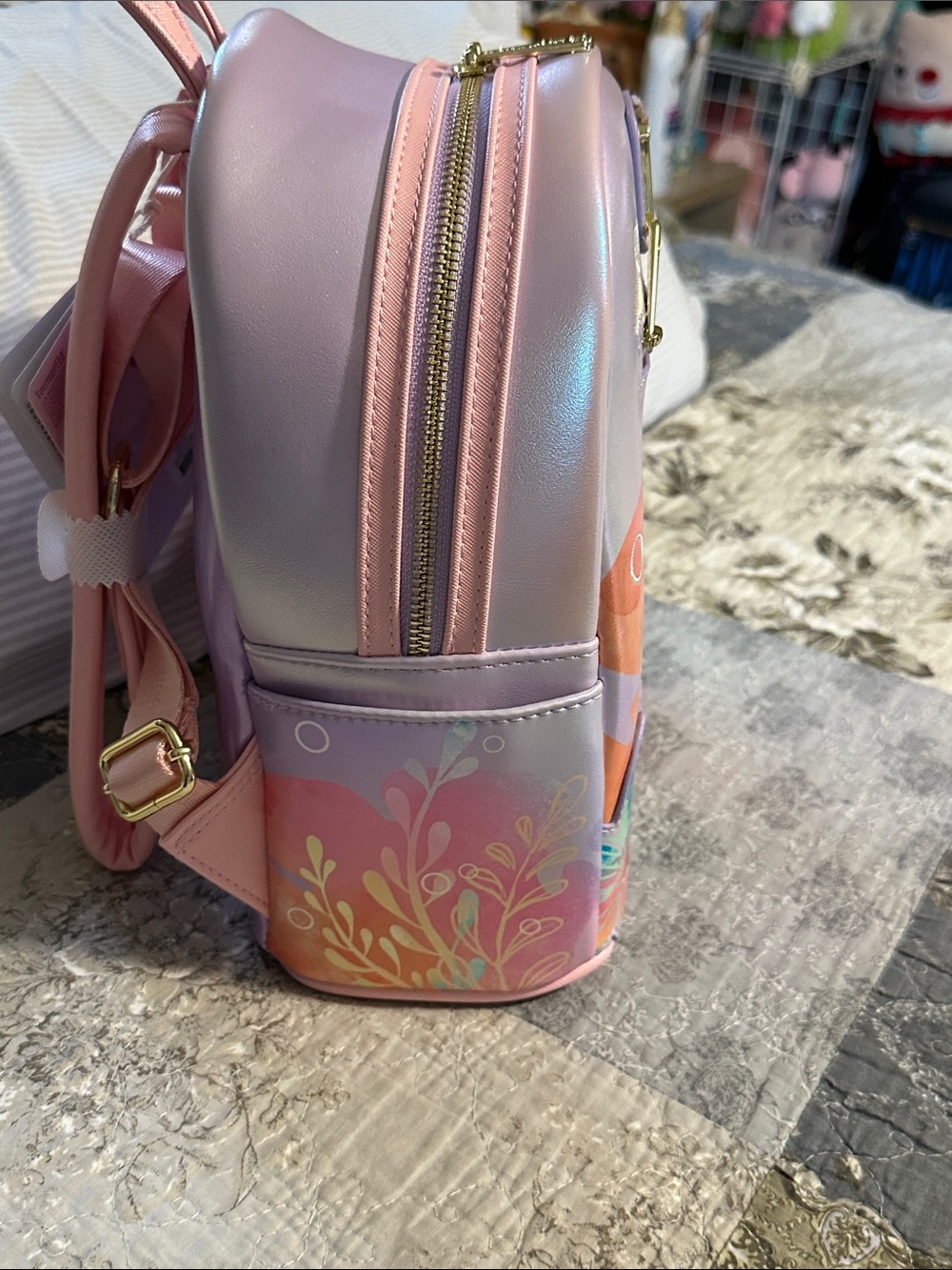 Beautiful Loungefly featuring Ariel, UK exclusive, new with tags - Picture 4 of 7